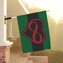 Load image into Gallery viewer, Black &amp; Poly Garden &amp; House Banner

