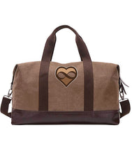 Load image into Gallery viewer, Infinity Heart &quot;WEEKENDER&quot; Travel Tote
