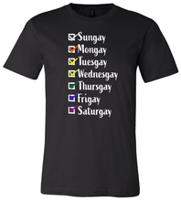 Load image into Gallery viewer, Black Gay All Day Tee
