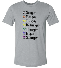 Load image into Gallery viewer, Heather Grey Gay All Day Tee
