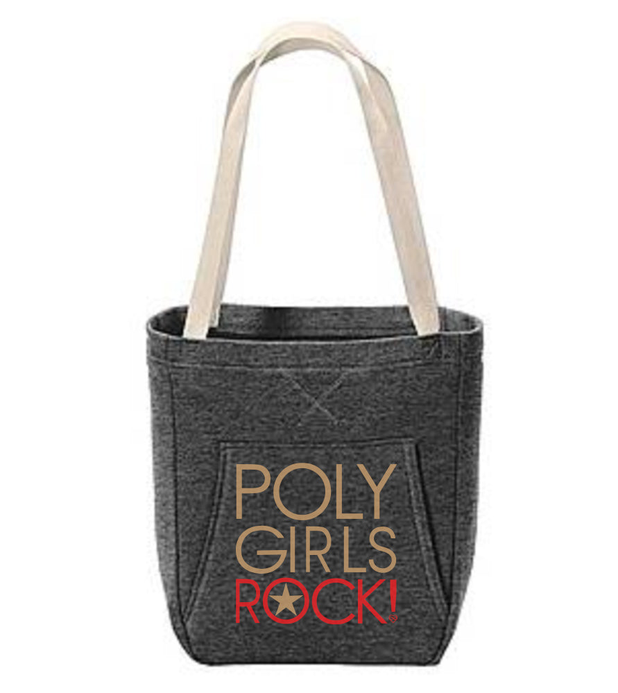 Poly Girls Rock Fleece Sweatshirt Tote