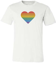 Load image into Gallery viewer, Pride Love Tee white
