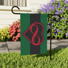 Load image into Gallery viewer, Black &amp; Poly Garden &amp; House Banner
